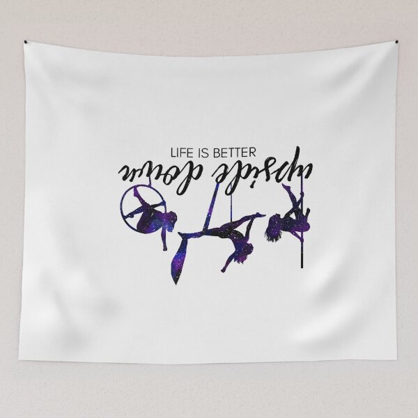 Item preview, Life is better Upside Down - Galaxy Aerial designed and sold by jshujules.