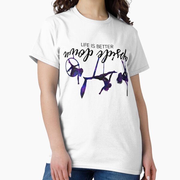 Item preview, Life is better Upside Down - Galaxy Aerial designed and sold by jshujules.