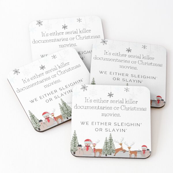 Item preview, Christmas movies and Serial killer documentaries  designed and sold by melissanist.