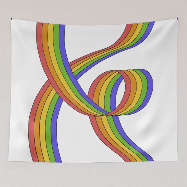 Item preview, Rainbow Wave designed and sold by PridePositivity.