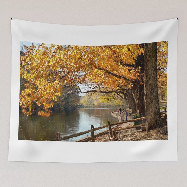 Item preview, Autumn - Family fishing designed and sold by Mike Savad Photography.