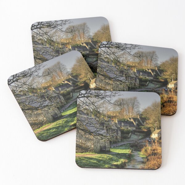 Item preview, Bibury Almshouse's in winter  designed and sold by hawkie.