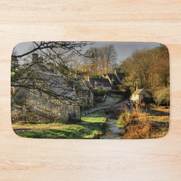 Item preview, Bibury Almshouse's in winter  designed and sold by hawkie.
