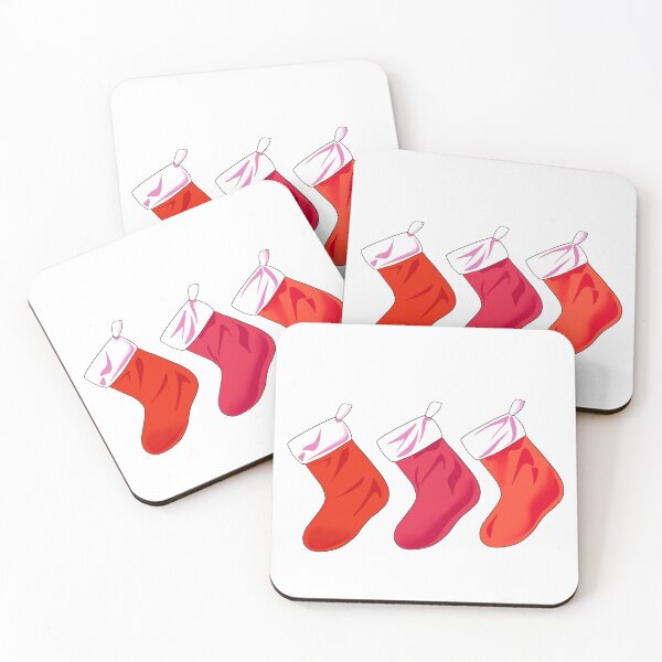 Item preview, Three red Christmas Stockings design - Christmas design designed and sold by Jenny Romeril.