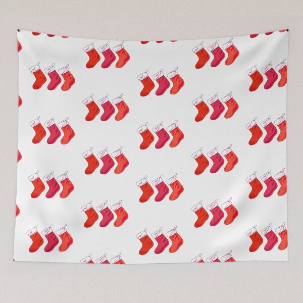 Item preview, Three red Christmas Stockings design - Christmas design designed and sold by Jenny Romeril.