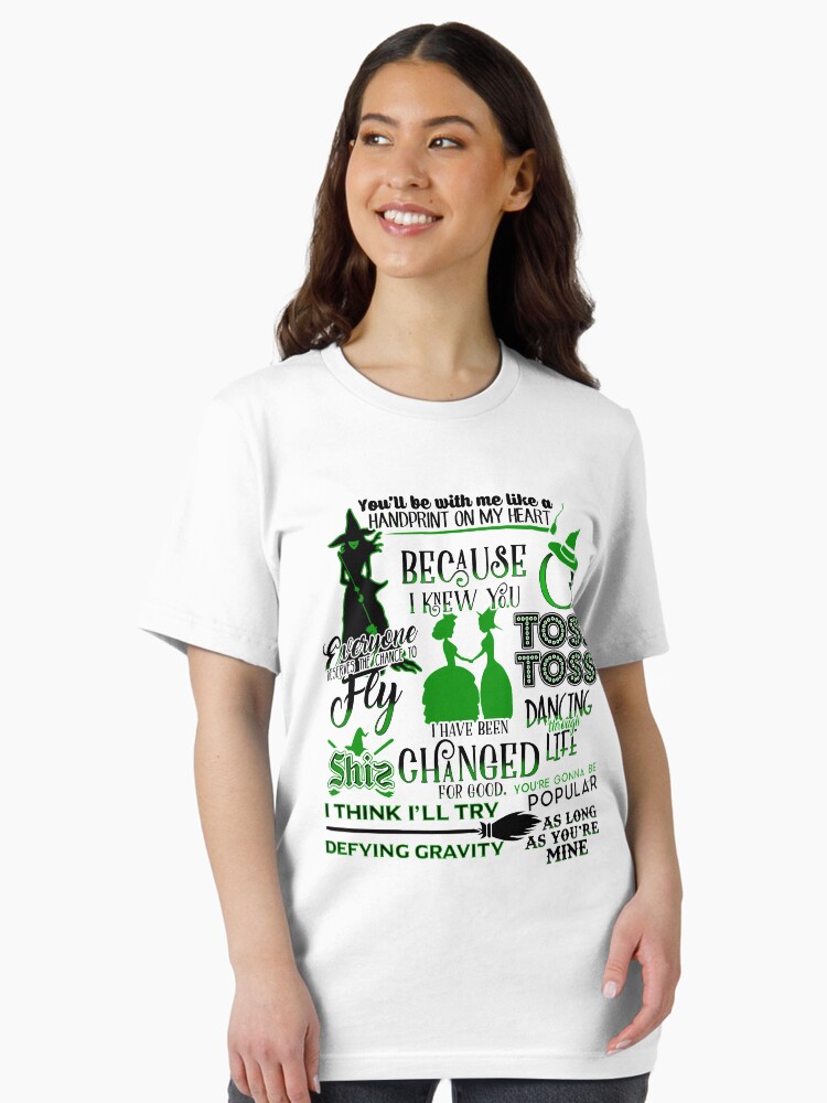 Wicked Musical T-Shirt Happy Halloween Shirt Wicked Musical T-Shirt Happy Halloween Shirt