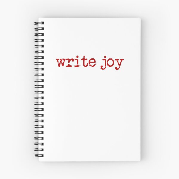 Item preview, write joy in red designed and sold by TeaRoseWriter.