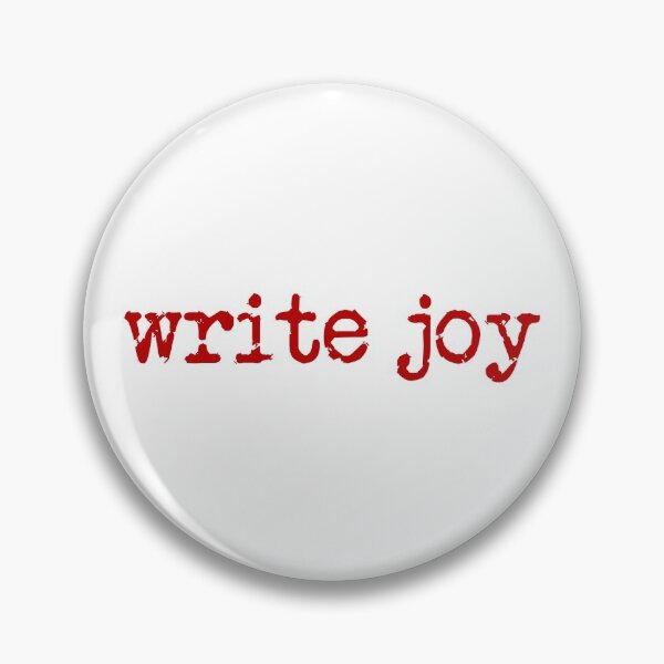 Item preview, write joy in red designed and sold by TeaRoseWriter.