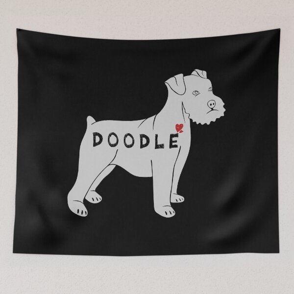 Item preview, Christmas Goldendoodle Dog, Doodle Dog Crew designed and sold by . JustBeUnique ..