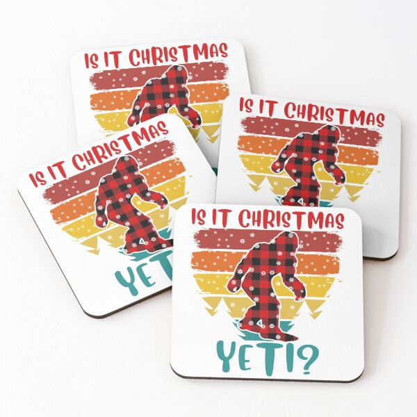 Item preview, is it christmas yeti Buffalo plaid christmas bigfoot christmas yeti designed and sold by GoodyLeo.