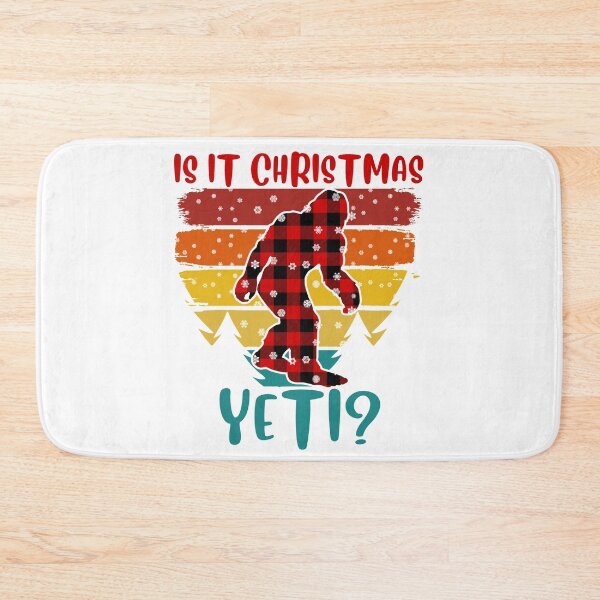 Item preview, is it christmas yeti Buffalo plaid christmas bigfoot christmas yeti designed and sold by GoodyLeo.