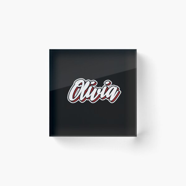 Item preview, Olivia first name - hand lettering design designed and sold by sulies.