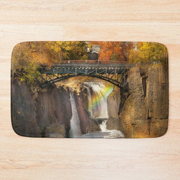 Item preview, Autumn - Patterson NJ - The Great Patterson Falls  designed and sold by Mike Savad Photography.