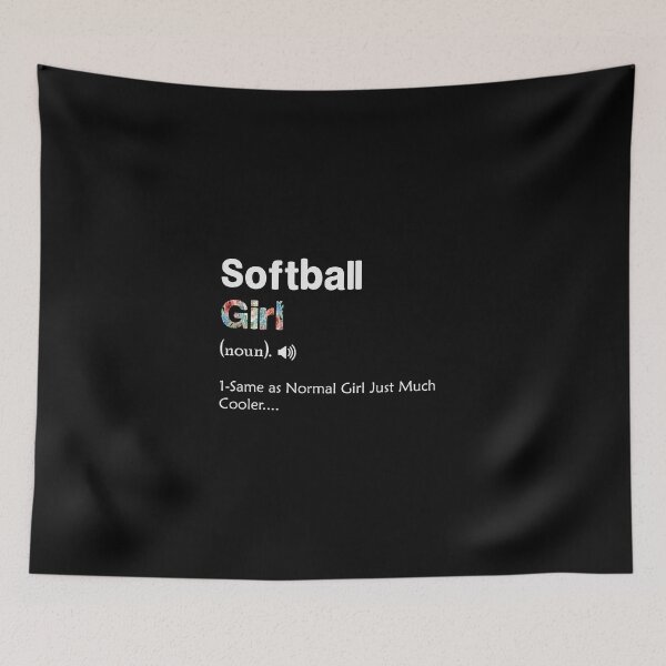 Item preview, Softball Girl definition Difined designed and sold by Chamssou.