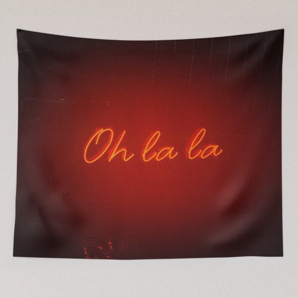 Item preview, Oh La La - Neon Glowing Red designed and sold by SimplyDeals.