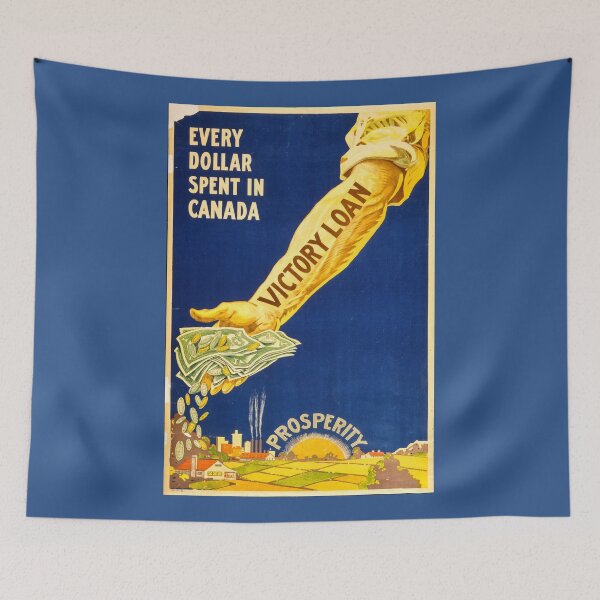 Item preview, Canada Victory Loans WWI designed and sold by CitizenAwear.