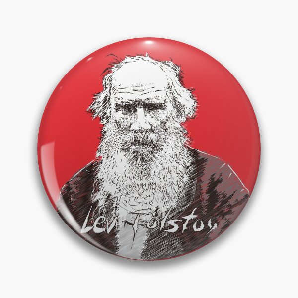 Item preview, Portrait of Leo Tolstoy designed and sold by Emi Yañez.