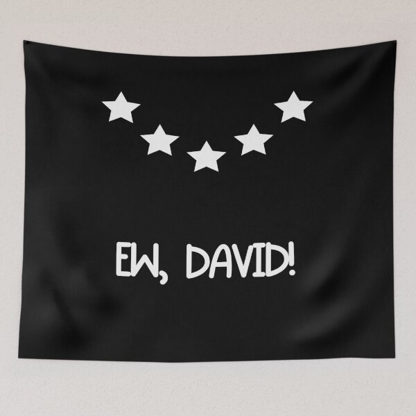 Item preview, EW, DAVID Funny Shitts Creek Fan Art with Stars designed and sold by HotTopics.