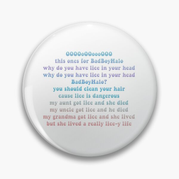 Item preview, QuackityHQ - BadBoyHalo Lice Song designed and sold by stormy34.