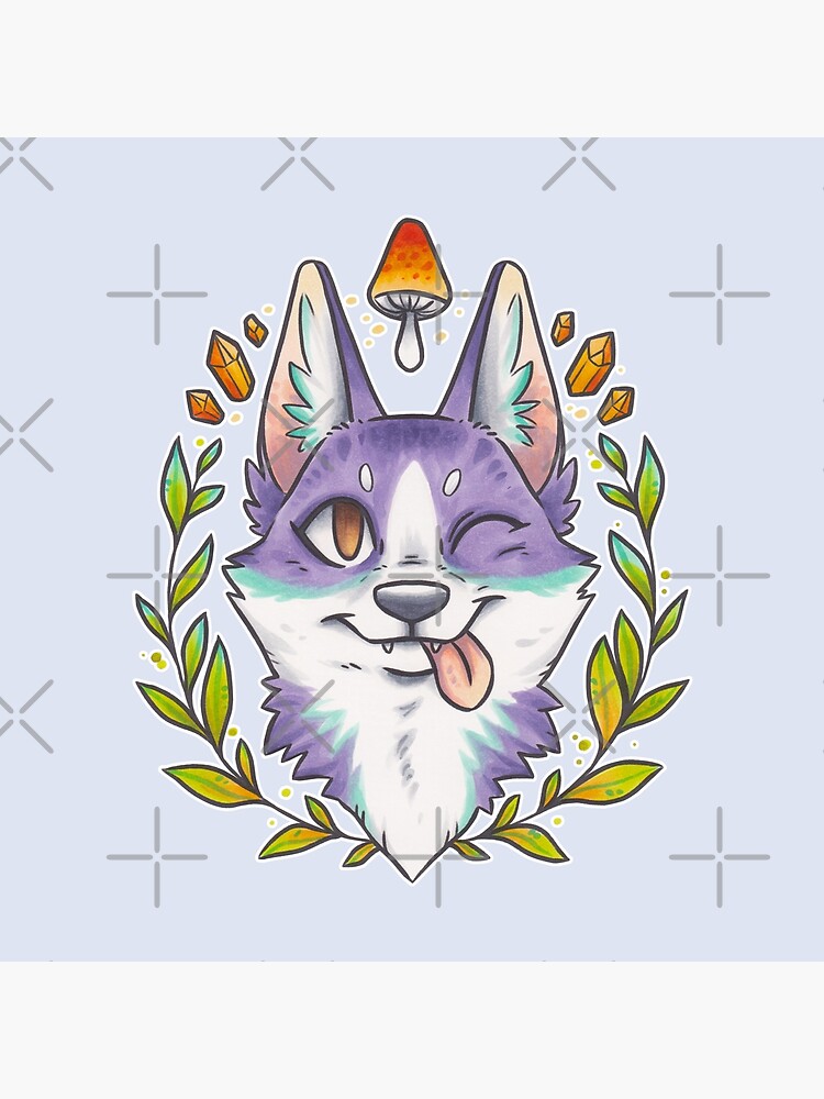 Happy Crystal Doggo by kattvalk