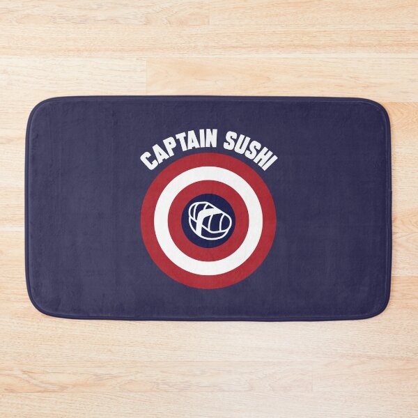 Item preview, Captain Sushi logo + white text designed and sold by Dkrode.