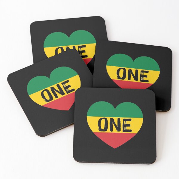 Item preview, Rasta Reggae One Love Heart  designed and sold by RastaReggaeLove.