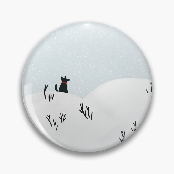 Item preview, Winter Dog Landscape  designed and sold by trajeado14.