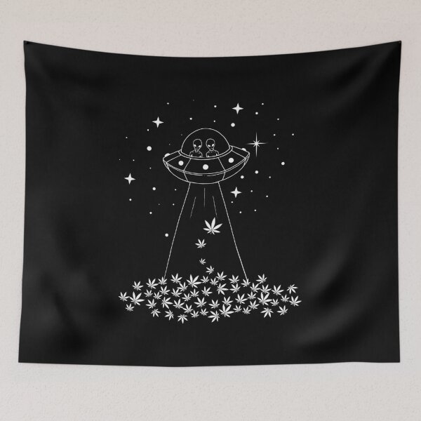 Item preview, Alien Abduction Shirt Funny Weed Shirt TShirt T-Shirt T Shirt Tee Womens Weed Shirt Mens Weed Clothing designed and sold by minstore.
