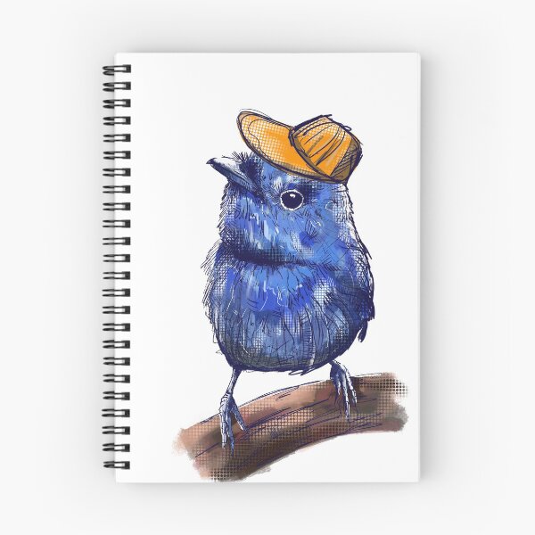 Item preview, Blue Tit in a hat designed and sold by juicycreations.
