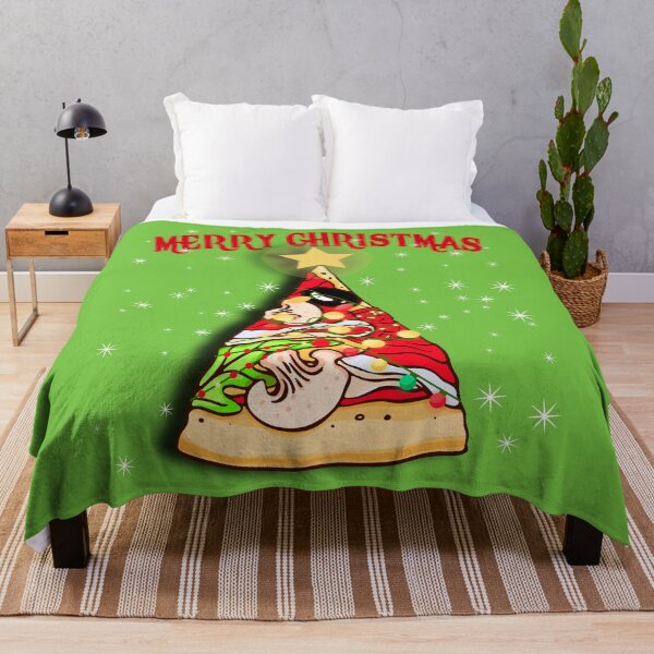 Item preview, Pizza Christmas Tree Lights snow Xmas Crustmas Gift designed and sold by marcek.