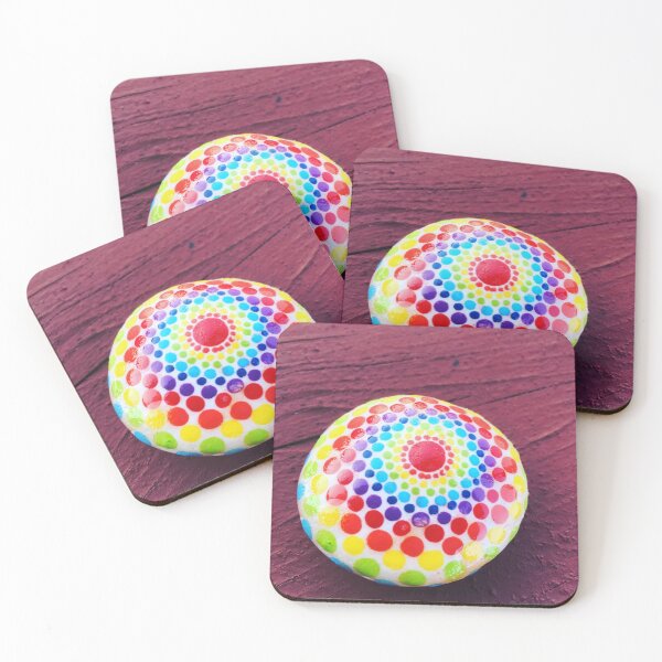 Item preview, Mandala stone designed and sold by KSunshineArt313.