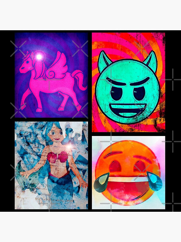 emoji Pop Art by kirs10dee