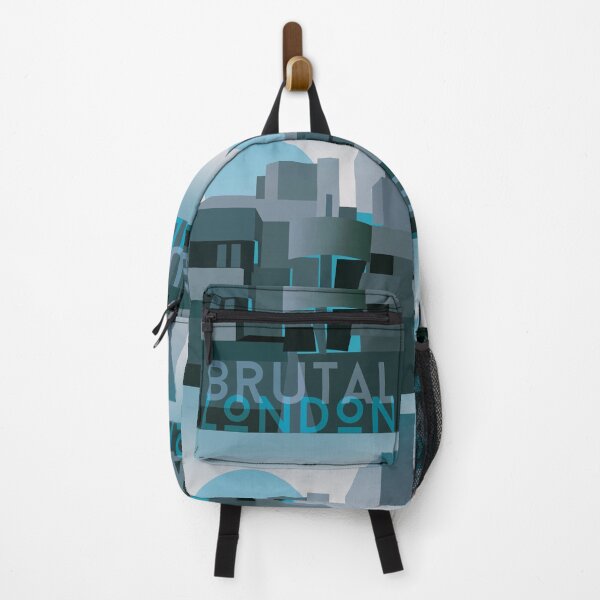 Item preview, Architecture of brutalism, cool colours designed and sold by korasi.