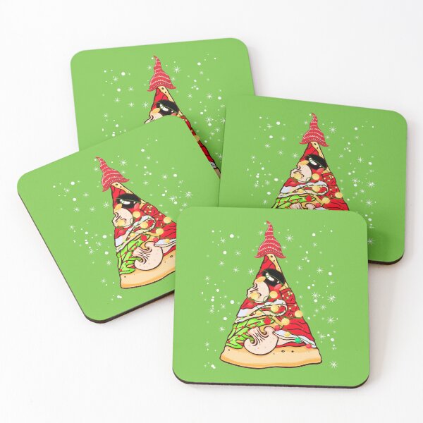 Item preview, Pizza Christmas Tree Lights snow Xmas Crustmas Gift designed and sold by marcek.