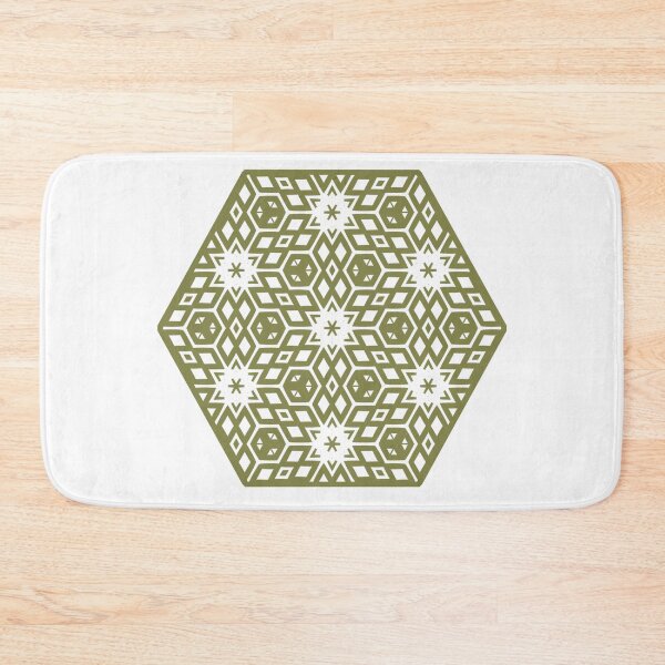 Item preview, Gold Star Geometric 0081 Medalon designed and sold by Sharon Schwalbe.