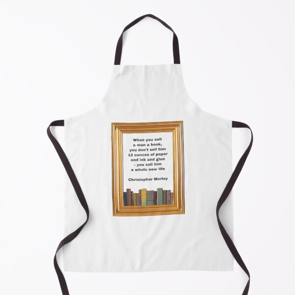 Item preview, Quote by Christopher Morley designed and sold by Pelikancrazy.