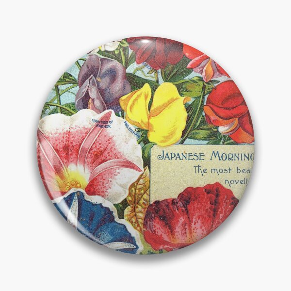 Item preview, Sweet peas and Japanese morning glories - Ross 1898 designed and sold by killies.