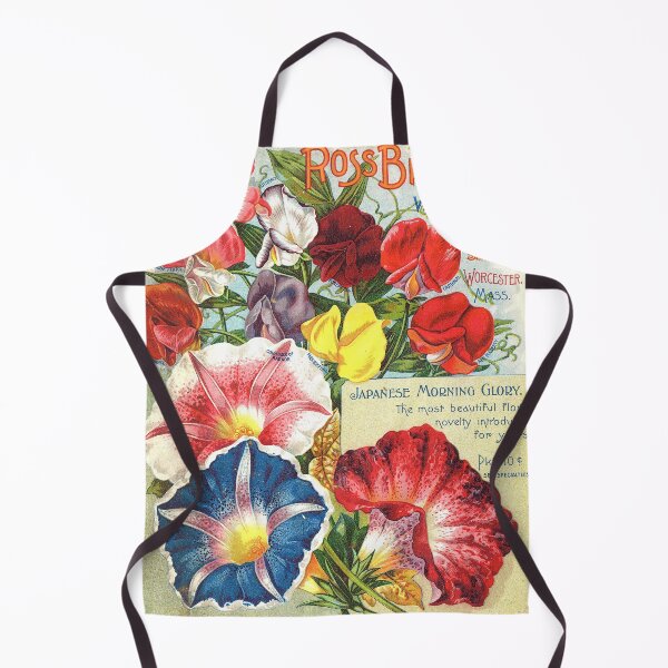 Item preview, Sweet peas and Japanese morning glories - Ross 1898 designed and sold by killies.