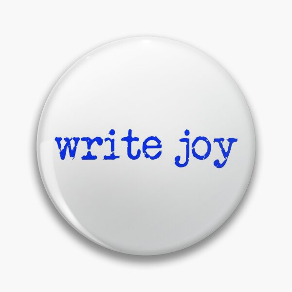 Item preview, write joy in blue designed and sold by TeaRoseWriter.