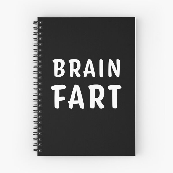 Item preview, Brain Fart Funny Quote designed and sold by Magda Hanak.