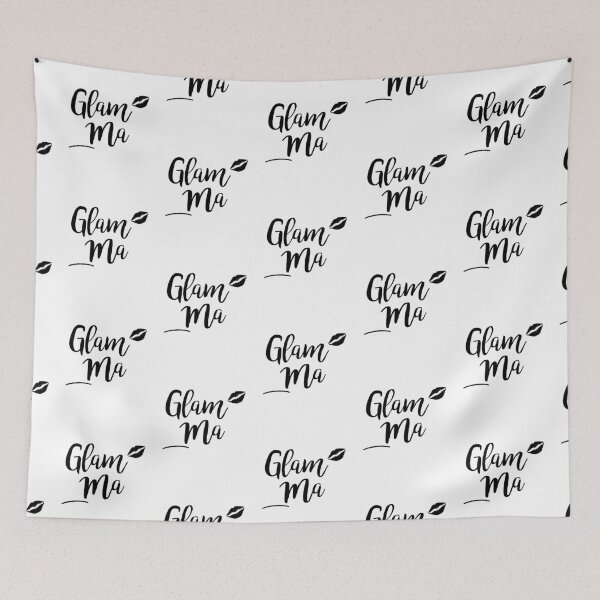 Aperçu de l'œuvre Parfait cadeau Glam-ma Glamma grand-mère grand-mère or baiser créée et vendue par JukeLox.