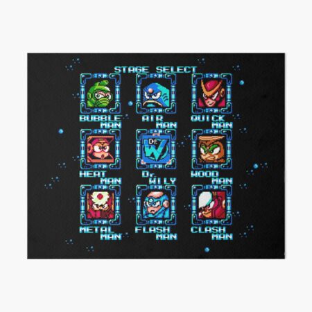 Item preview, Classic Stage select pixelart designed and sold by Abel T.