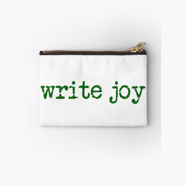 Item preview, write joy in green designed and sold by TeaRoseWriter.
