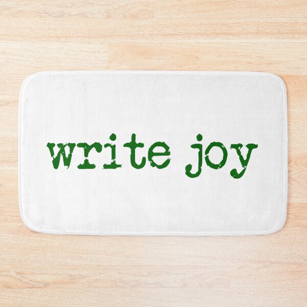 Item preview, write joy in green designed and sold by TeaRoseWriter.