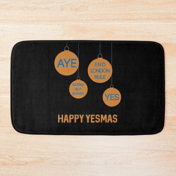 Item preview, Bronze Happy Yesmas Christmas Decoration Bauble Design  designed and sold by MacPean.