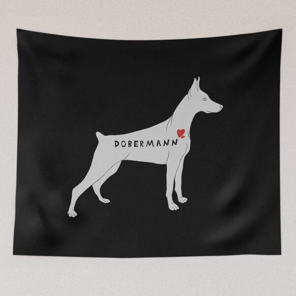 Item preview, Christmas Dobermann Dog, Doberman Dog Crew designed and sold by . JustBeUnique ..
