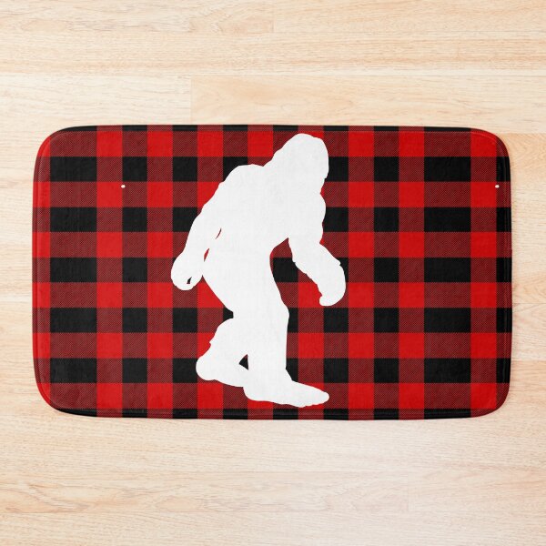 Item preview, Buffalo plaid christmas bigfoot christmas yeti designed and sold by GoodyLeo.