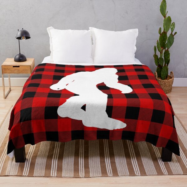 Item preview, Buffalo plaid christmas bigfoot christmas yeti designed and sold by GoodyLeo.