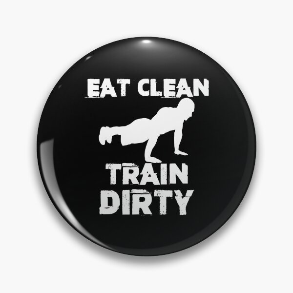 Item preview, Eat clean Strongman diet Powerlifitng quote  designed and sold by Nessshirts.