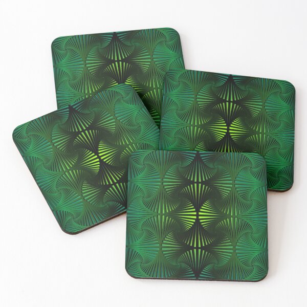 Item preview, Op-art Green Jungle designed and sold by paulatschy.